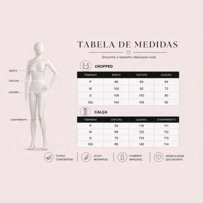 Tabela de medidas