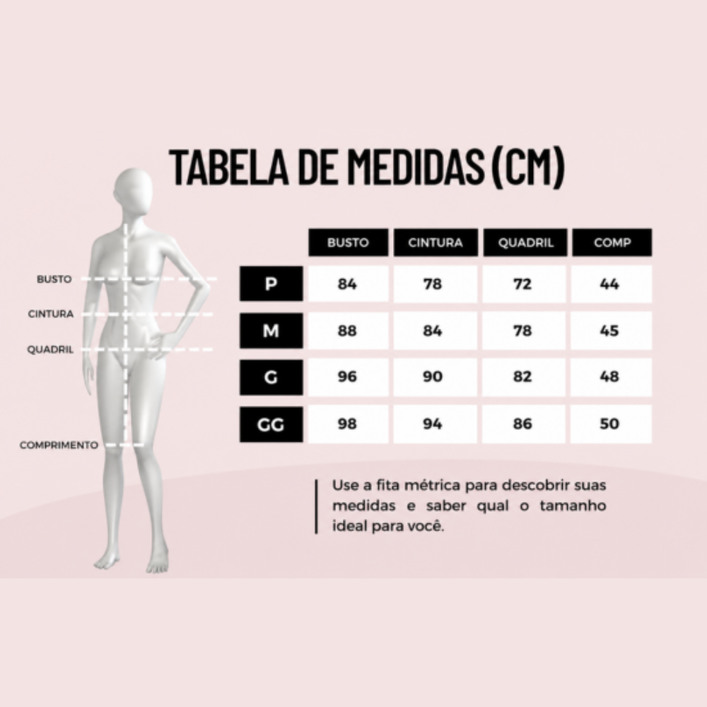 Tabela de medidas