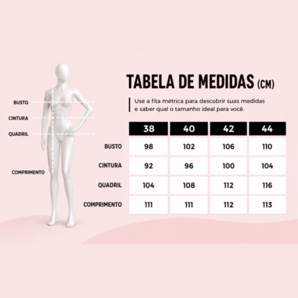 Tabela de medidas